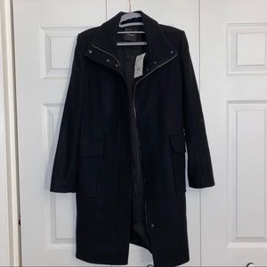 Theory Black Coat NWT